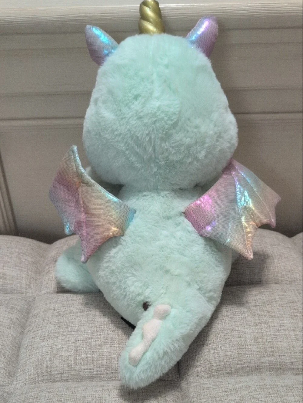 FAO Schwartz Light Up Projection Unicorn Plush Toy Stuffed Animal